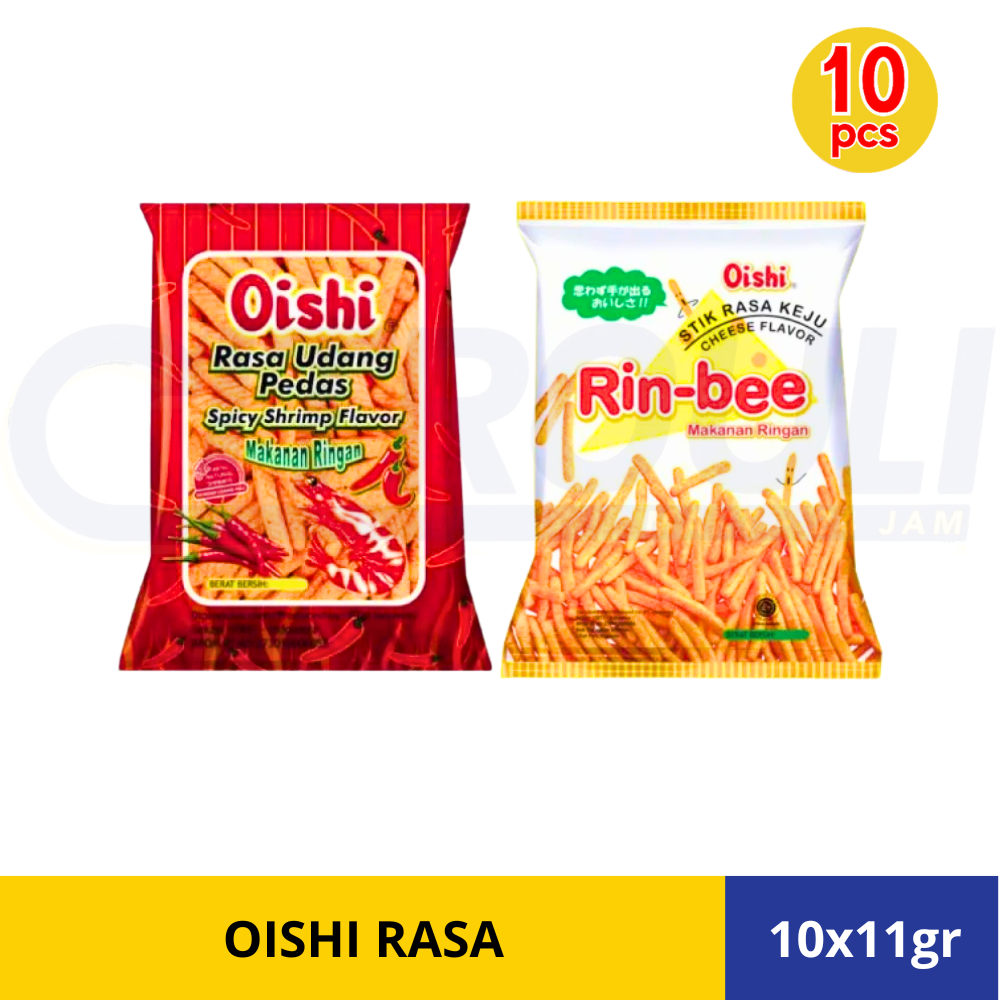 

OISHI RASA 10gr (ISI 10pcs / 1 RENTENG ) ALL VARIAN