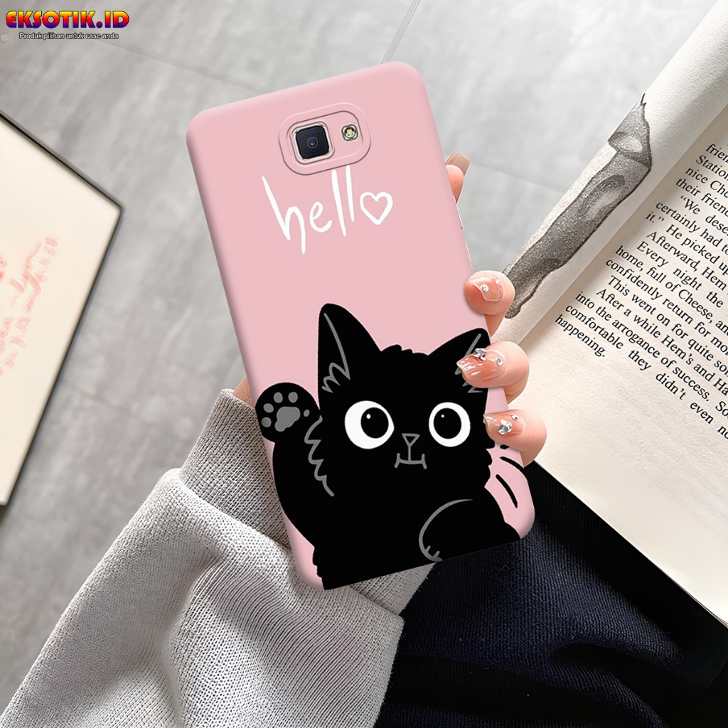 Case Samsung J7 Prime - Casing Samsung J7 Prime - Fashion Case - Silikon Samsung J7 Prime - Motif Ke