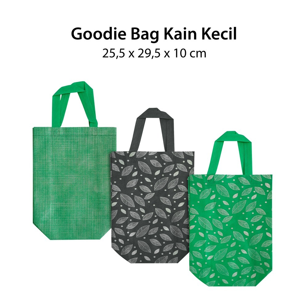 

Tas Spunbound Kecil ( 25.5x10x29.5 cm)Tote Bag Goodie Bag Hampers