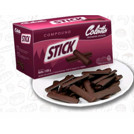 

COLATTA STIK COMPOUND COKLAT ECER 250GR, TAHAN BAKAR DALAM OVEN, HIASAN KUKER KHUSUS INSTANT SAMEDAY KURIR