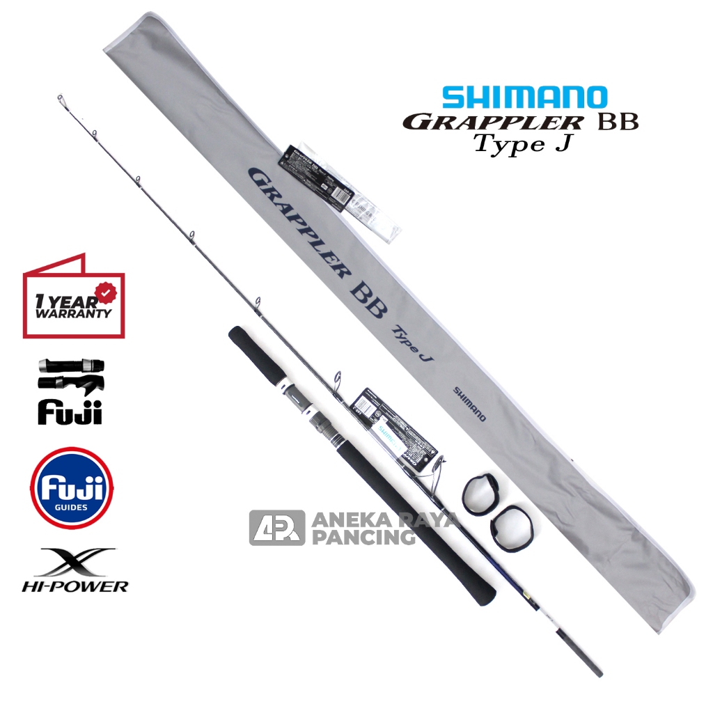 JORAN SHIMANO 2021 GRAPPLER BB TYPE J S604 / Joran Shimano Original Bergaransi / Joran Jigging Terba