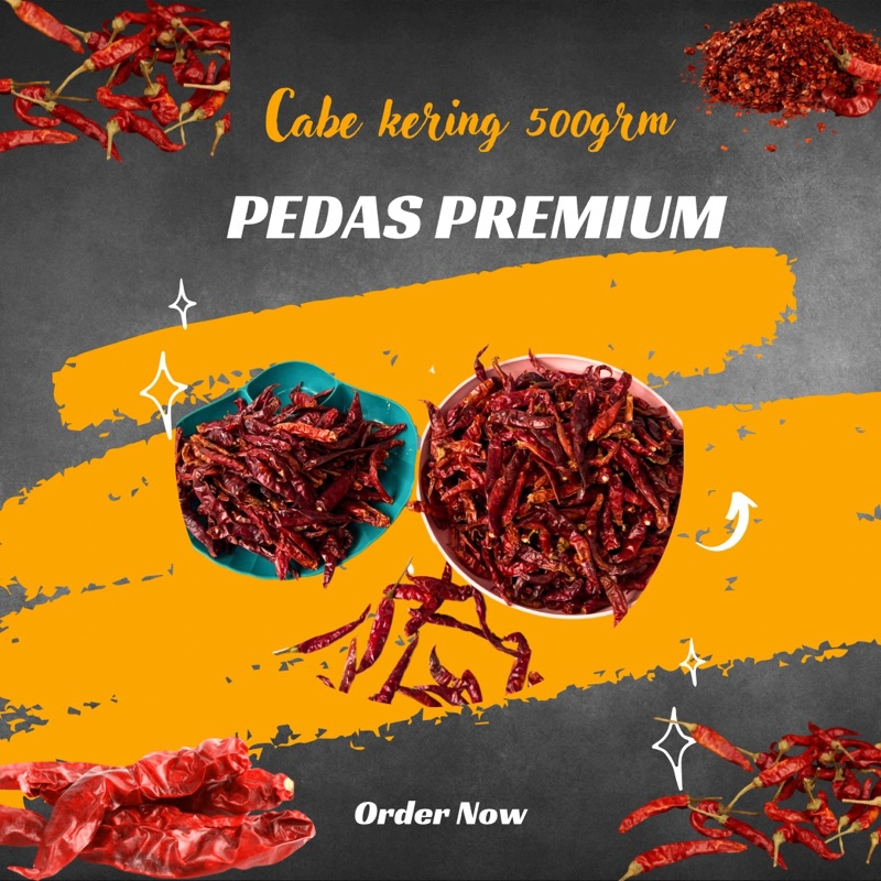 

Cabe Kering Pilihan Berkualitas 500Gram