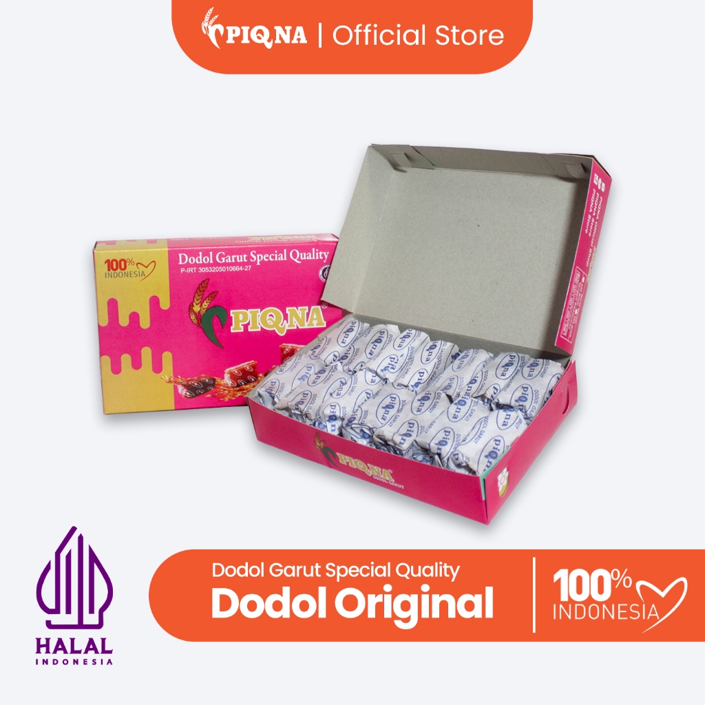 

Dodol Garut PIQNA Original Clasic | Dodol Garut Kertas | Dodol Garut Special Quality