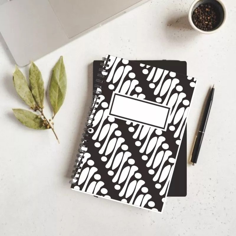 

Buku Catatan Harian Kantor Notebook Motif Batik Diary Aesthetic A5 Kertas Hvs 100 Gram Isi Book 50 Lembar