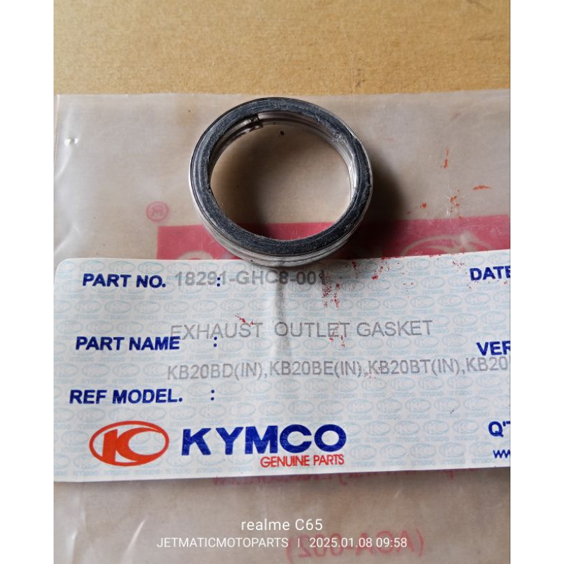 Gasket Knalpot Kymco Visa,Cevira,Grand Cevira