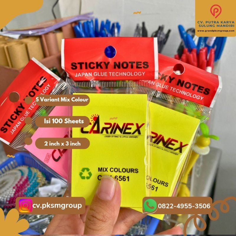 

Sticky Notes Japan Glue Technology Isi 100 Sheets 2 inch x 3