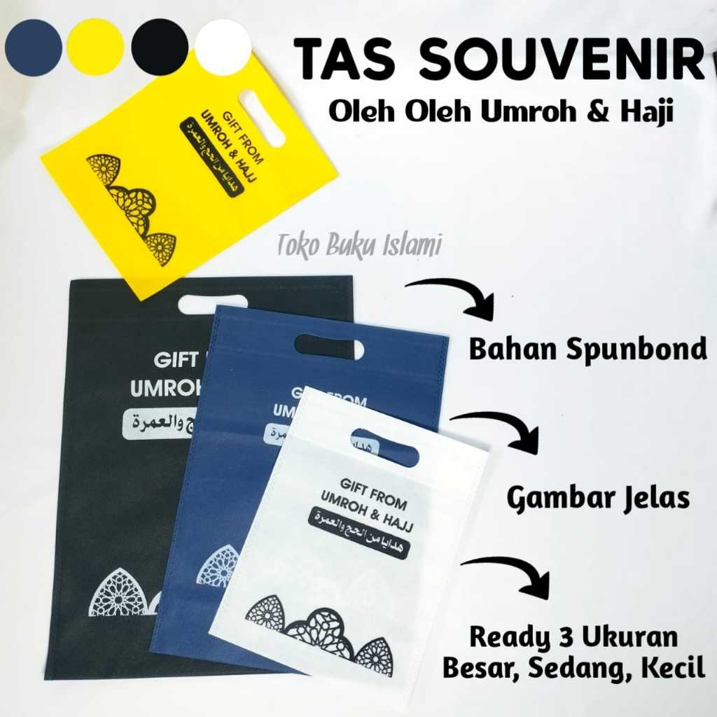 

(1 KODI) Tas Souvenir Haji & Umroh Tas Souvenir Premium Kemasan Oleh-Oleh Umroh & Haji Tas Hadiah Umroh Oleh-Oleh Umroh Oleh-Oleh Haji Goodie Bag Haji Umroh Tas Hadiah Umroh