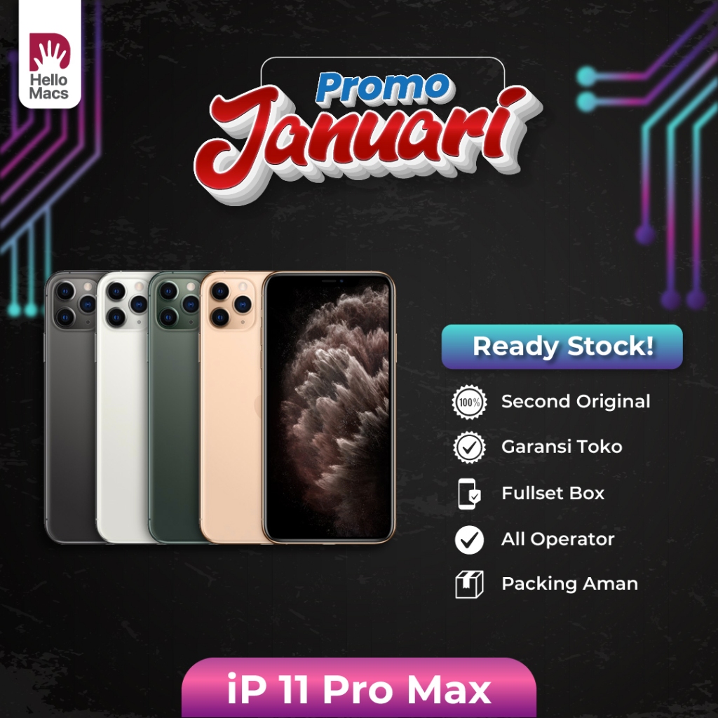 iP 11 Pro Max Second Fullset All Provider