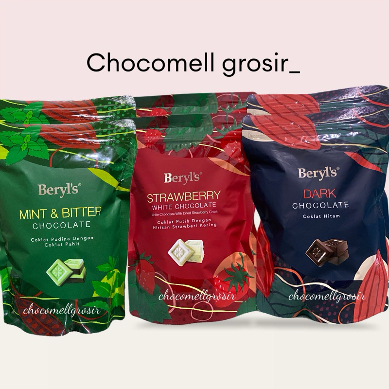 

Beryl’s Dark & strawberry ,Mint&Bitter 280gr)
