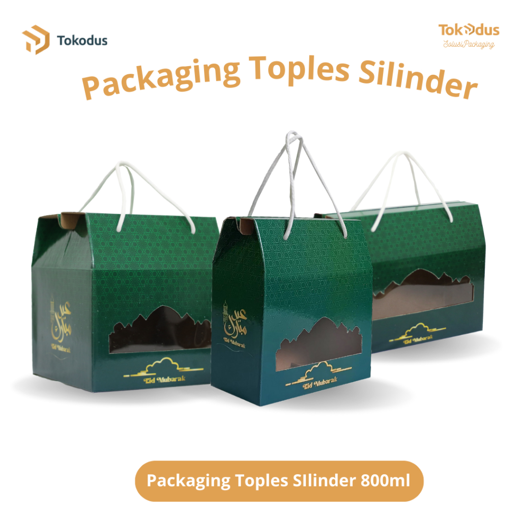 

Parcel Lebaran Kardus Box Toples Jar Spesial Hari Raya Idul Fitri | Tokodus Buahbatu