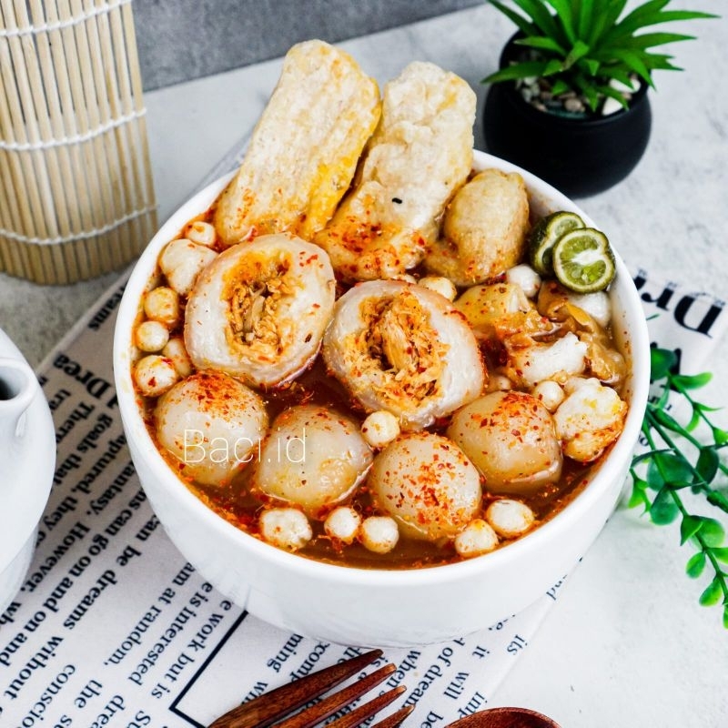 

Baso Aci ayam suwir Pedan gurih - Baso Aci by rasa.food