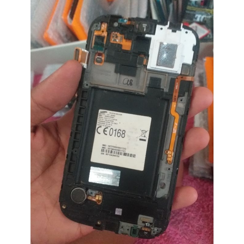 lcd + frame fulset samsung grand duos copotan GT-I9082