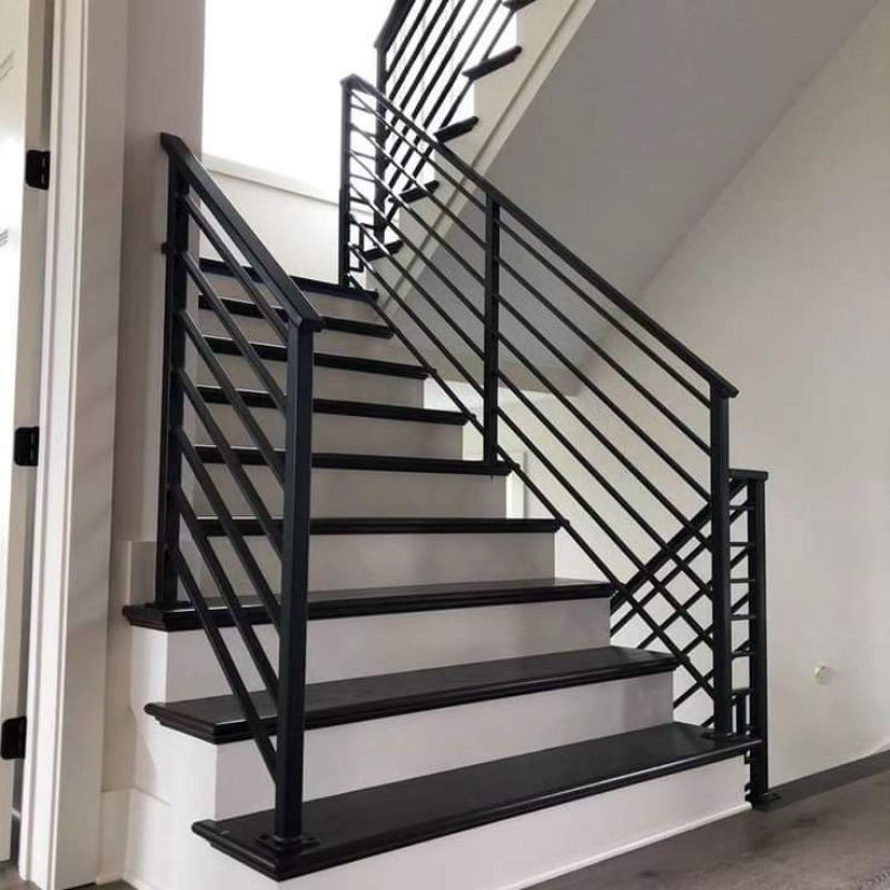 Railing tangga, tangga minimalis, pagar rumah