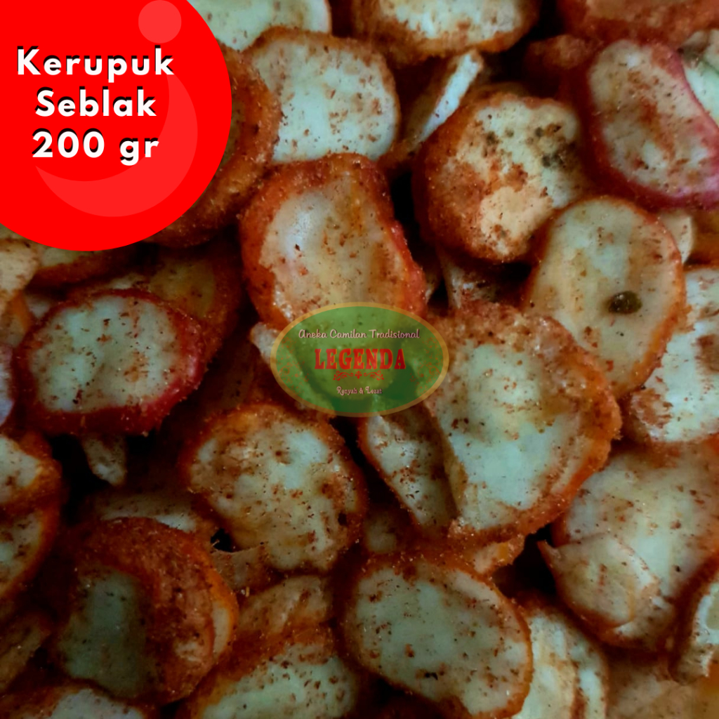 

Kerupuk seblak bantat bantet pedas 200 gr