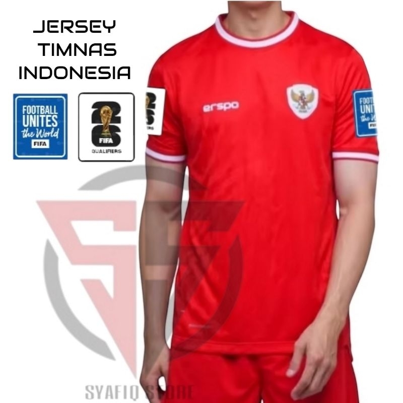 JERSEY TIMNAS INDONESIA HOME AWAY ERSPRO LOGO GARUDA