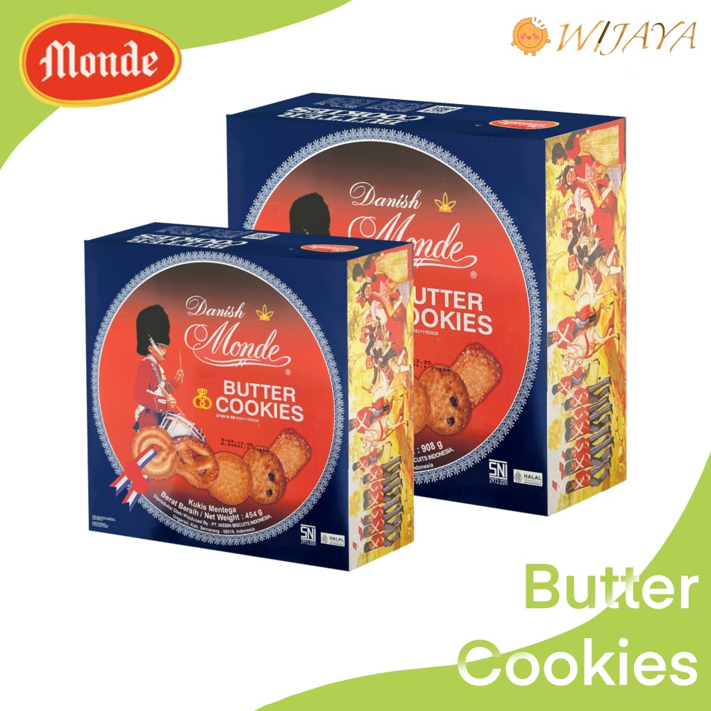 

Danish Monde Butter Cookies Biskuit Kaleng 454 Gram 908Gr