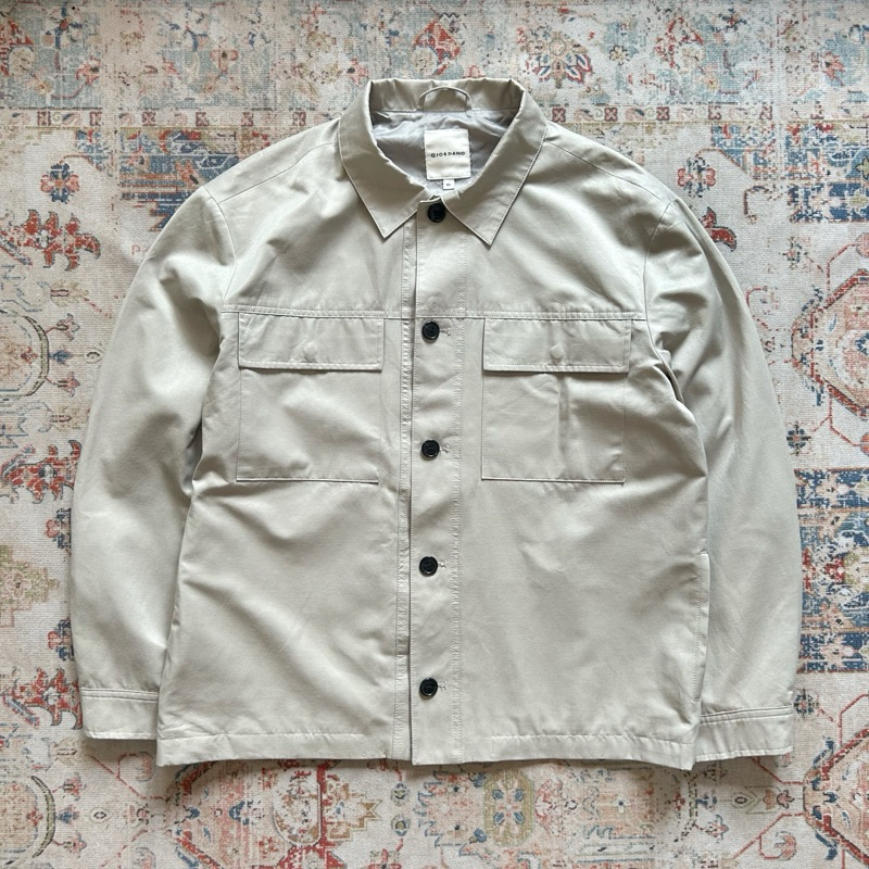 Giordano overshirt cream jacket