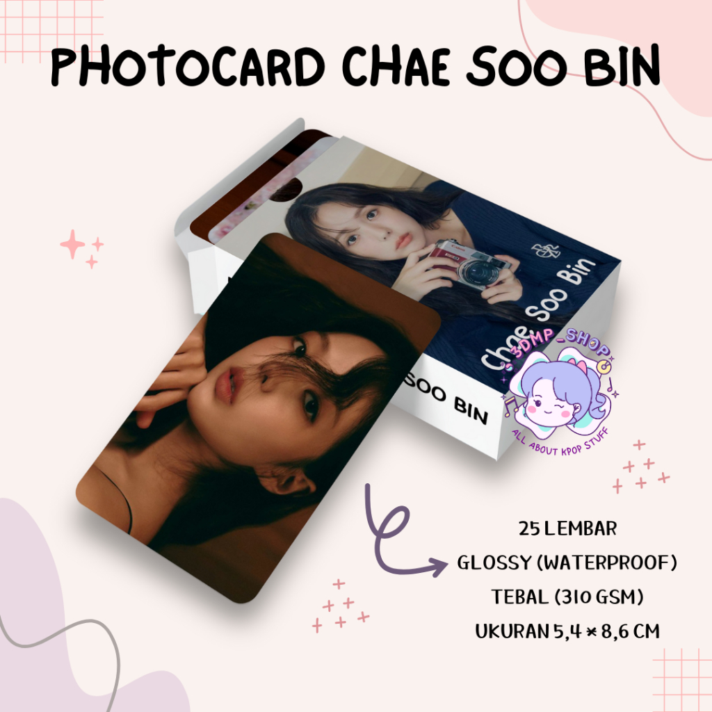 [25 lembar] Photocard lomo photo card lomocard IU Chae Soo bin Han Ji Min Seol In Ah Song Hye Kyo Ki