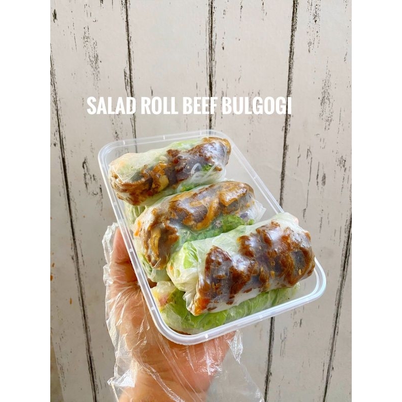 

Salad Roll Beef Bulgogi