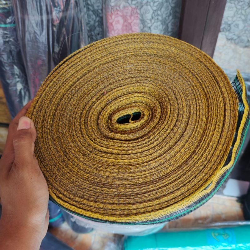 Waring jaring ikan panjang 50 meter lebar 1,2 Meter bahan polly etilene cap jangkar mas