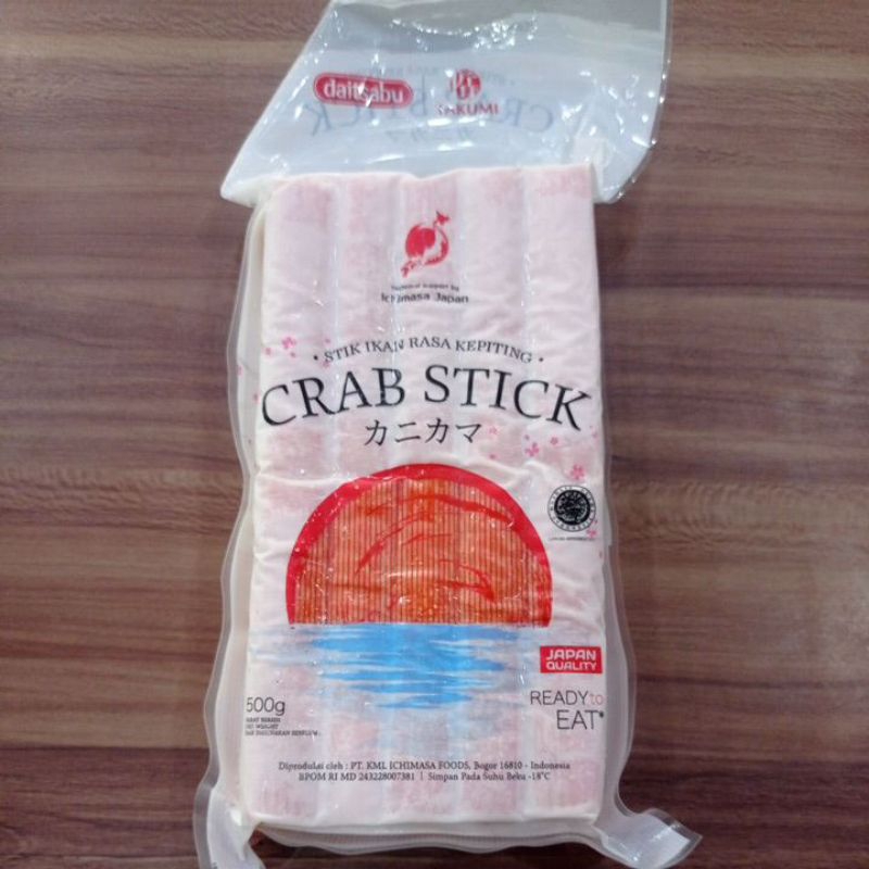 

daitsabu crabstick takumi halal 500gr