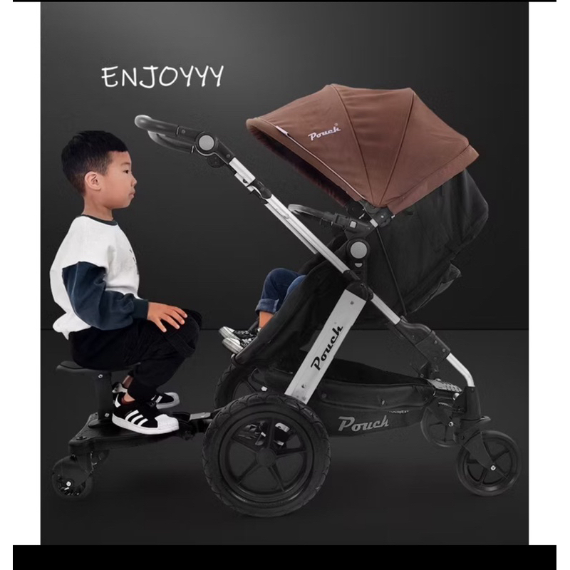 [LOGU][2 Roda] Stroller Pedal , Pijakan dudukan stroller, Dudukan extention stroller