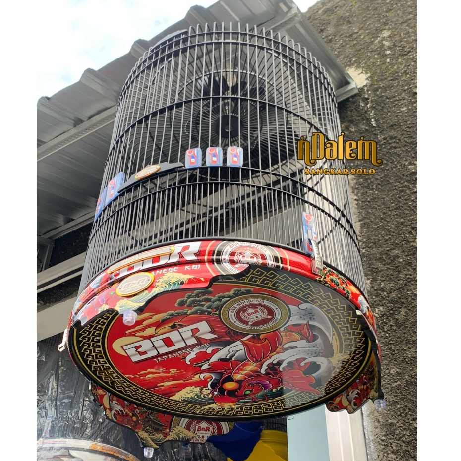 SANGKAR MURAI BNR PVC DECAL EXCLUSIVE THE CHAMPIONS ORIGINAL
