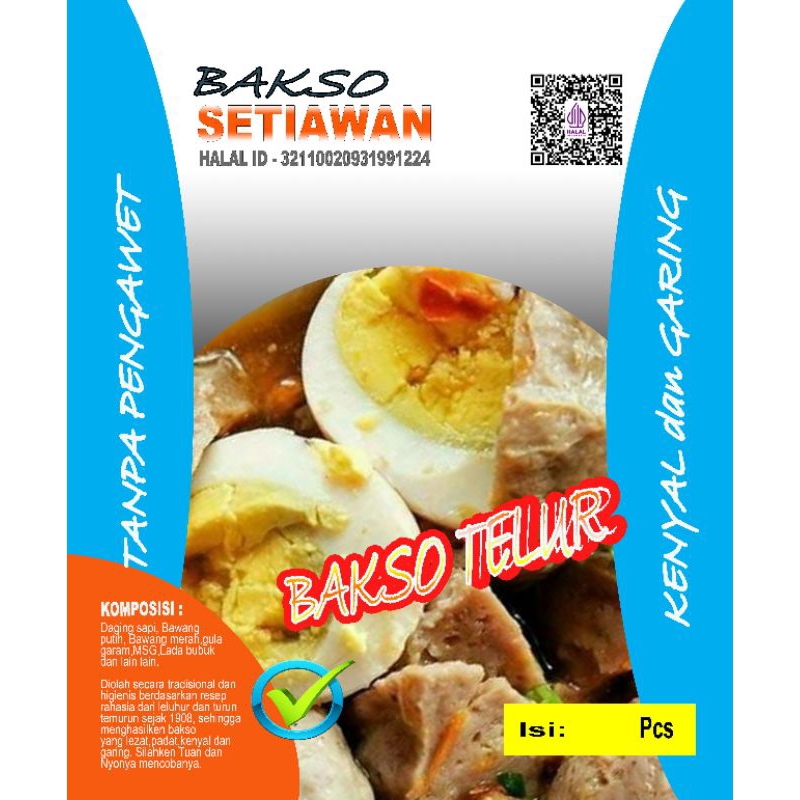 

BAKSO TELUR ISI 5