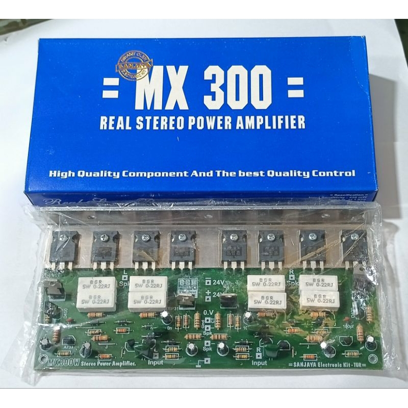 POWER AMPLIFIER STEREO MX-300 BELL