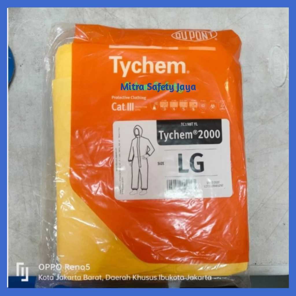 Chemical Suit Tychem Dupont / Chemical Suit Tychem 2000 Yellow