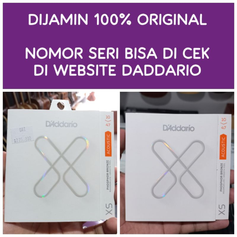 SENAR GITAR AKUSTIK DADDARIO SX ORIGINAL USA