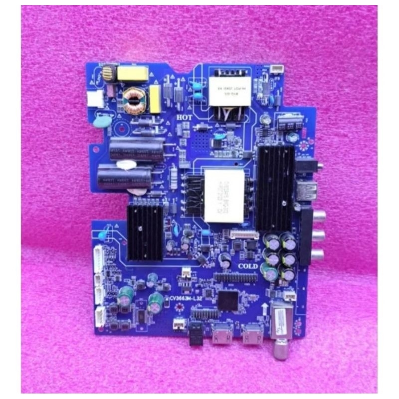 MB-MAINBOARD TV POLYTRON PLD 32BV1558 VERSI RCA  3