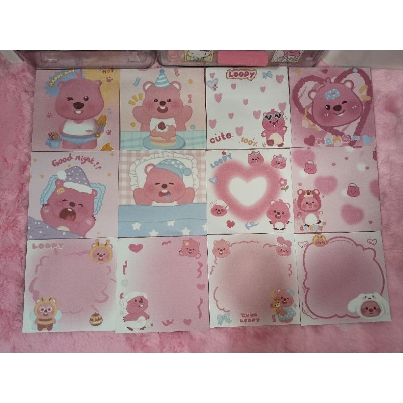 

memo pad loopy 20 lembar [WAJIB BACA DESK!!]