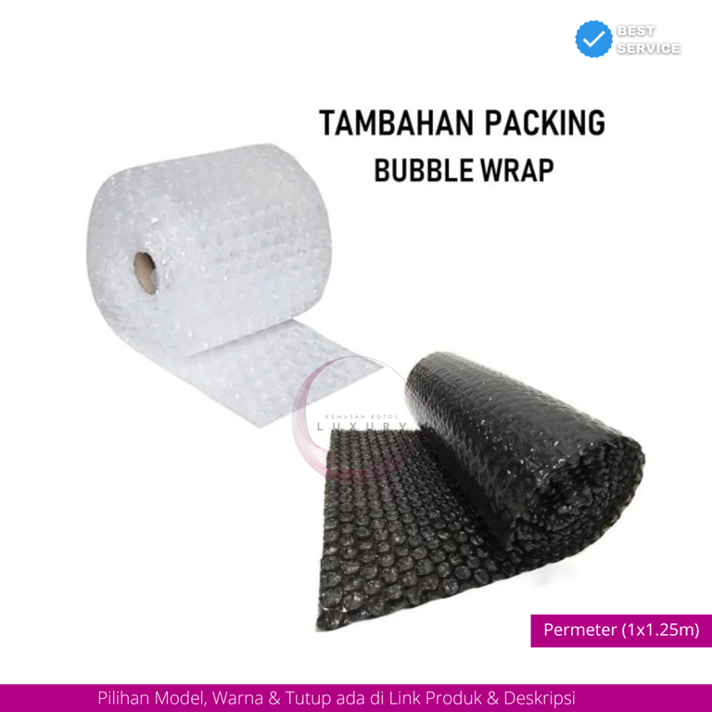 

Bubble Wrap Busa Pelindung / Kardus Keamanan Paket Aman Tebal