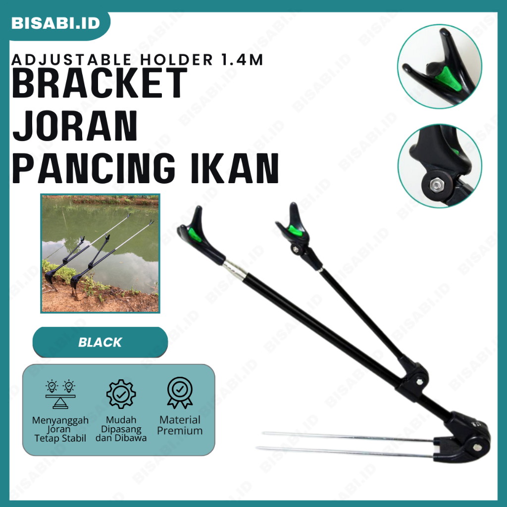 Jagrak Tegek / Jagrak Joran Pancing Multifungsi / Bracket Pancing