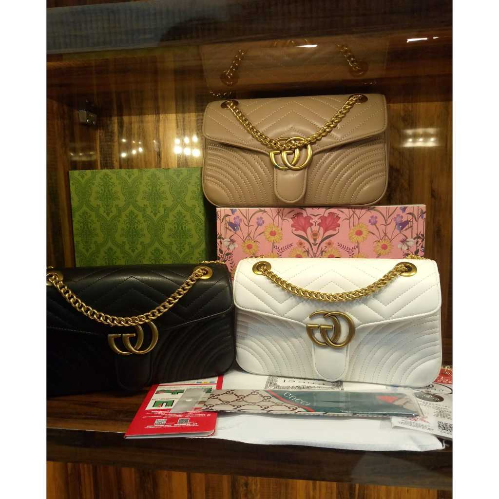 GUCONG 446744 GG MARMONT MEDIUM MIRROR 1 : 1