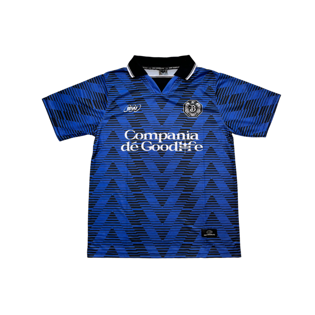 Bwgoodlife Jersey Vintage Retro Classic Blue