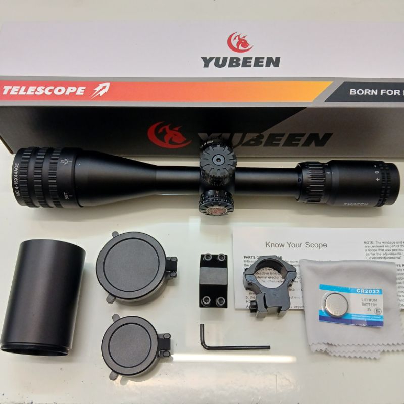 TELESKOP YUBEEN MC 4-16X44 AOE