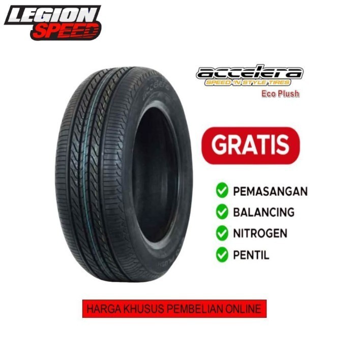 jual ban mobil ukuran 195 60 r16 merek ACCELERA ECO PLUSH 195 60 R16