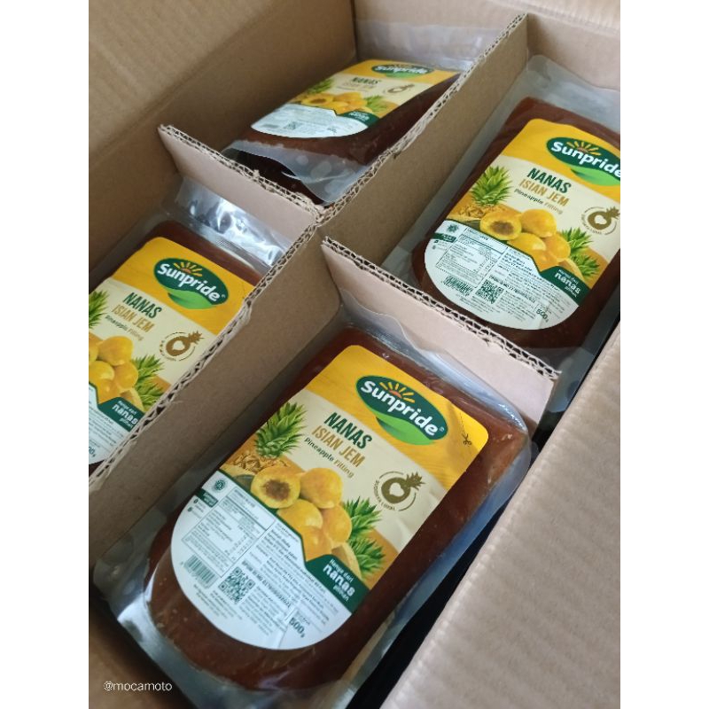 

500GR SELAI NANAS ISIAN NASTAR SULTAN MEWAH SUNPRIDE RASA ENAK BERSERAT MUDAH DIPULUNG