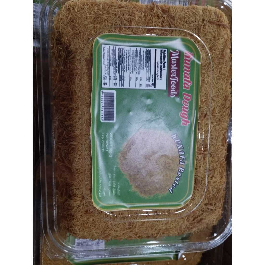 

RB Kunafa Arab 500gr Dough Kataifi Rambut Kunafe Kadayif Master Foods Pastry Arabic Untuk Dessert