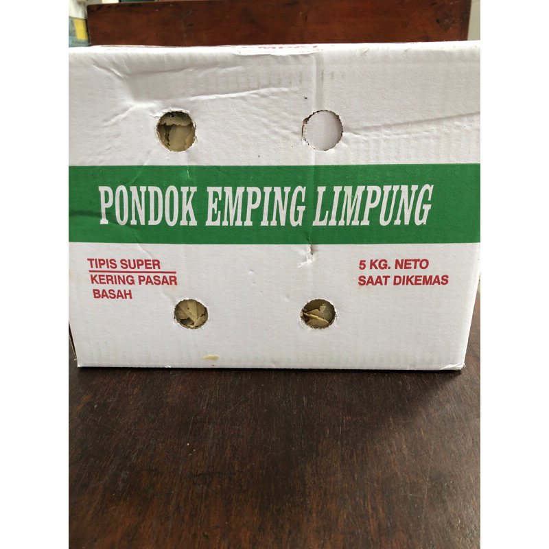 

WHS - EMPING MELINJO MENTAH SUPIR TIPIS ORIGINAL 5kg