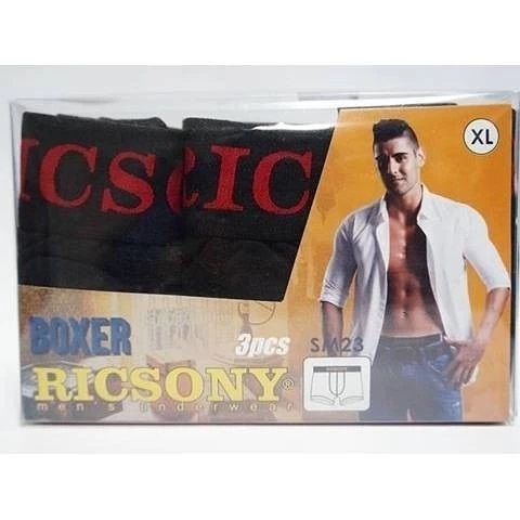 Boxer / Celana Dalam Pria RicSONY SM23 [3pcs]