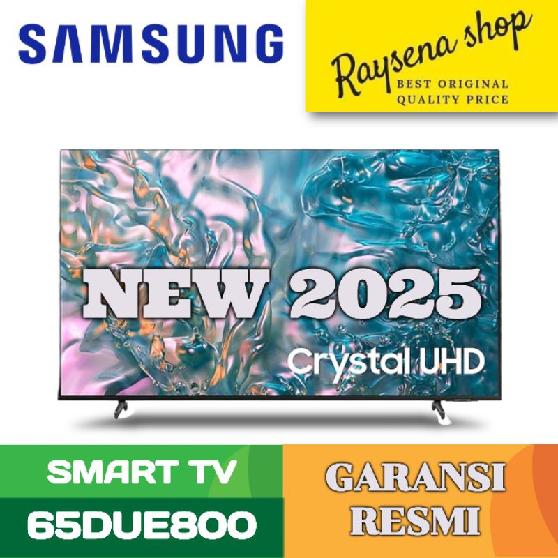 Samsung 65" Crystal UHD 4K DUE800 Smart TV - UA65DUE800KXXD - 65DUE800 NEW 2025 65U8500 65U8000 65U8
