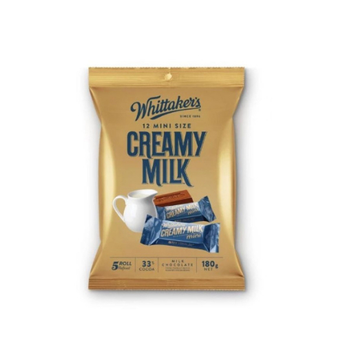 

Whittakers 12 Mini Size Creamy Milk Chocolate Coklat