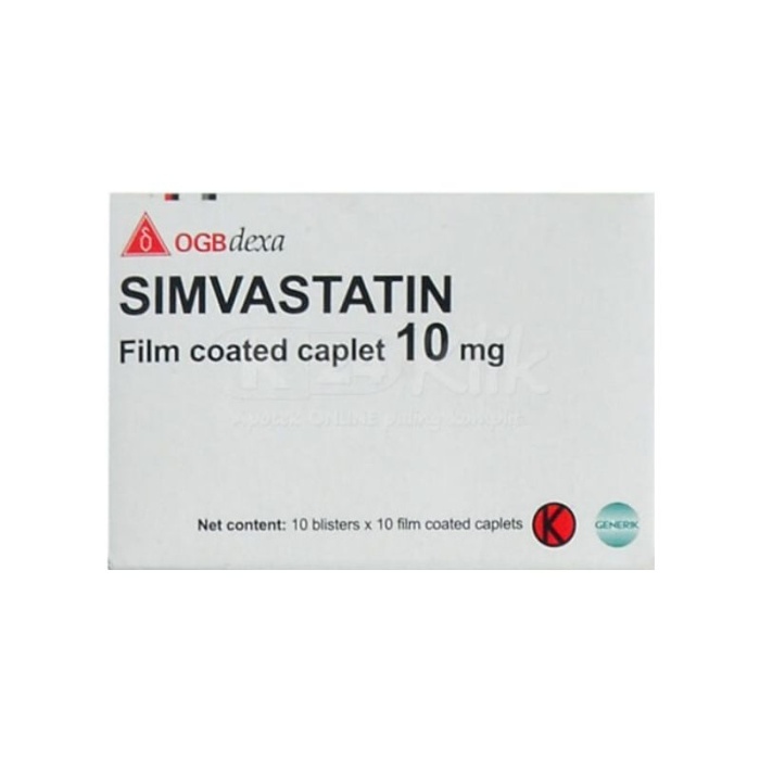 SIMVASTATIN 10MG 1 BOX (OGB-DEXA)