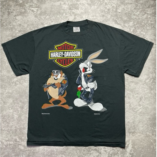 KAOS HARLEY FADED LOONEY TUNES TAZMANIA BUNNY TAG WILD OATS