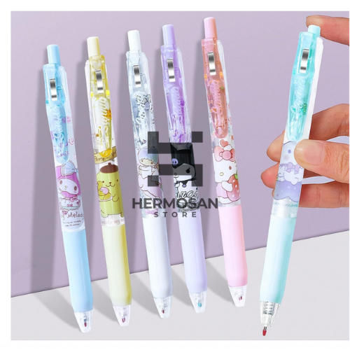 

Pulpen Ballpoint Bolpoint Pena Desain Karakter Kartun Lucu Warna Tinta Hitam Peralatan Alat Tulis Stationary