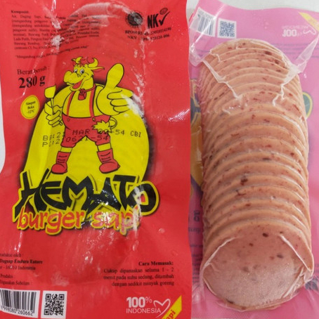 

HEMATO BURGER 280 GR