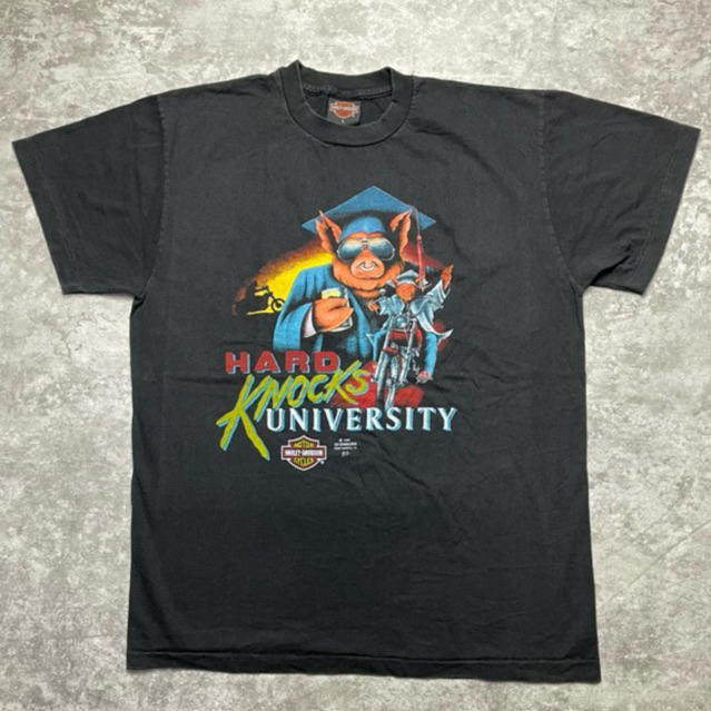 KAOS HARLEY FADED HARD KNOCKS UNIVERSITY TAG HARLEY DAVIDSON